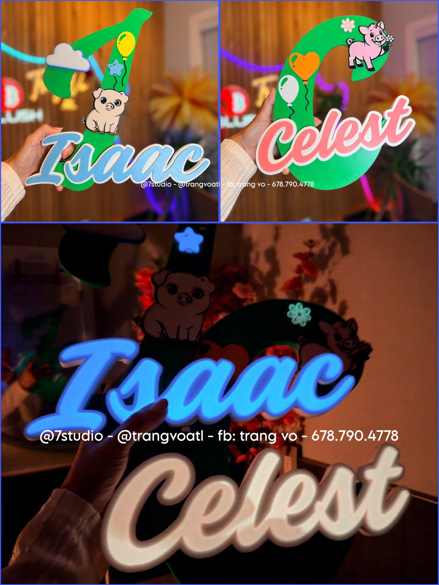 Name with Pig Zodiac theme