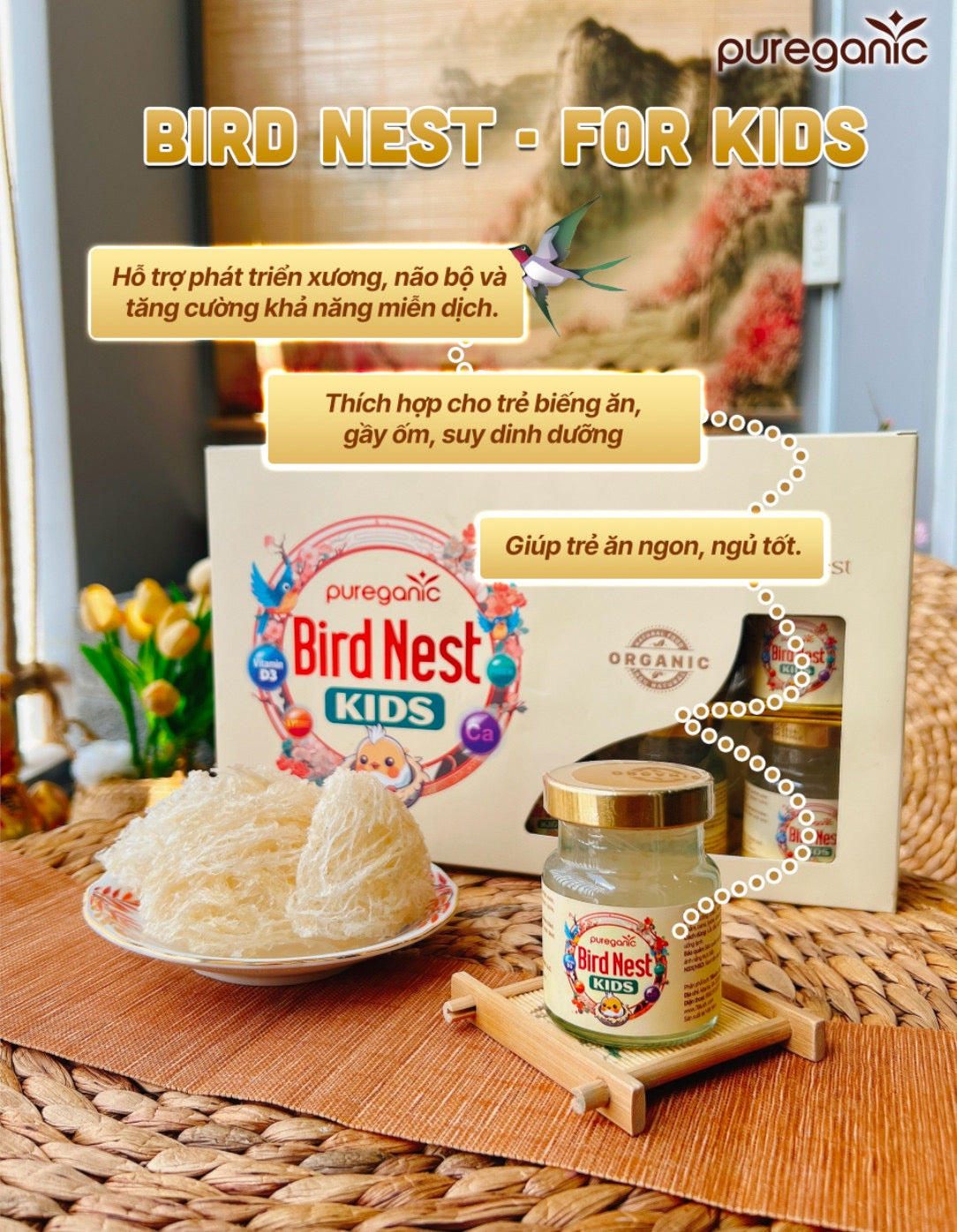 Yến Chưng Sẵn Kids