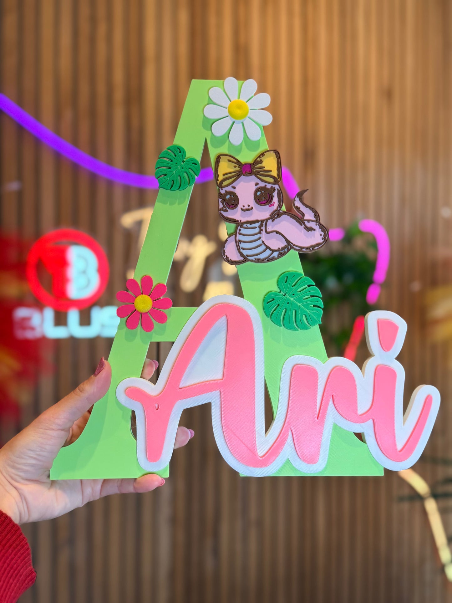 Name with Snake Zodiac theme