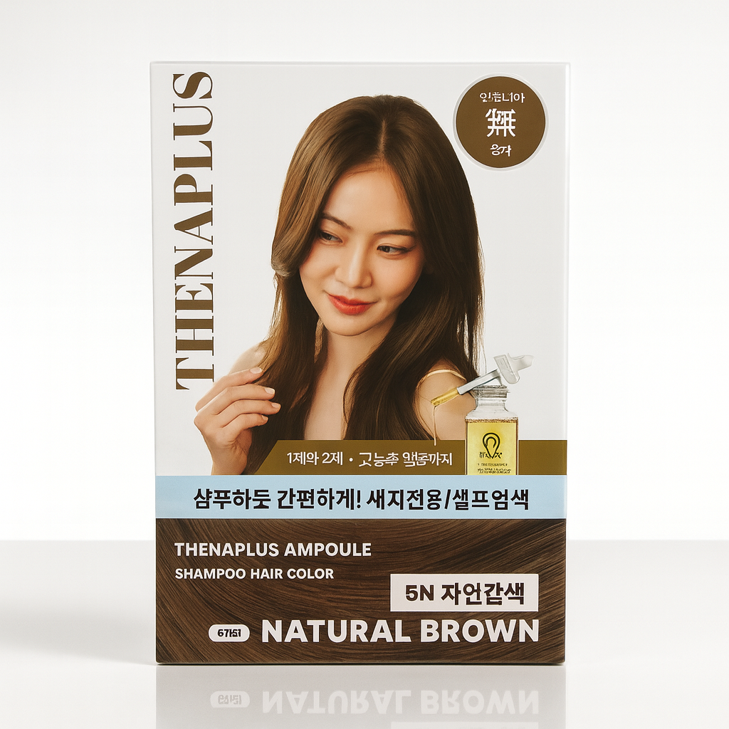 THE NA+ Plus Dyeing Ampoule Shampoo