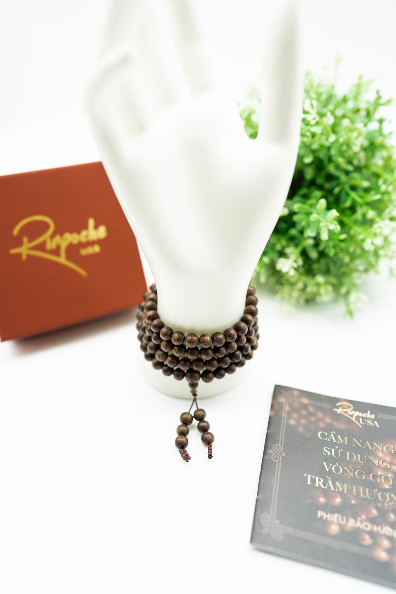 Vòng Trầm Hương Indonesia 108 Hạt