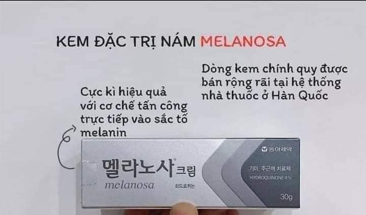 MELANOSA Cream - Cao Chấm Đặc Trị Nám 4%