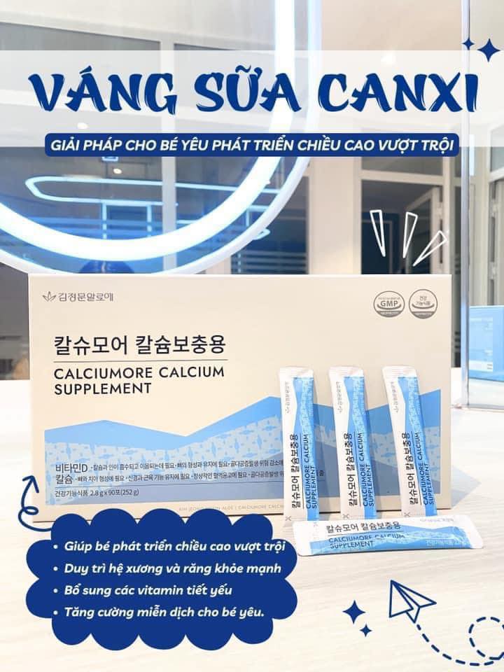 Calciumore Cacium Supplement Canxi Váng Sữa Hữu Cơ