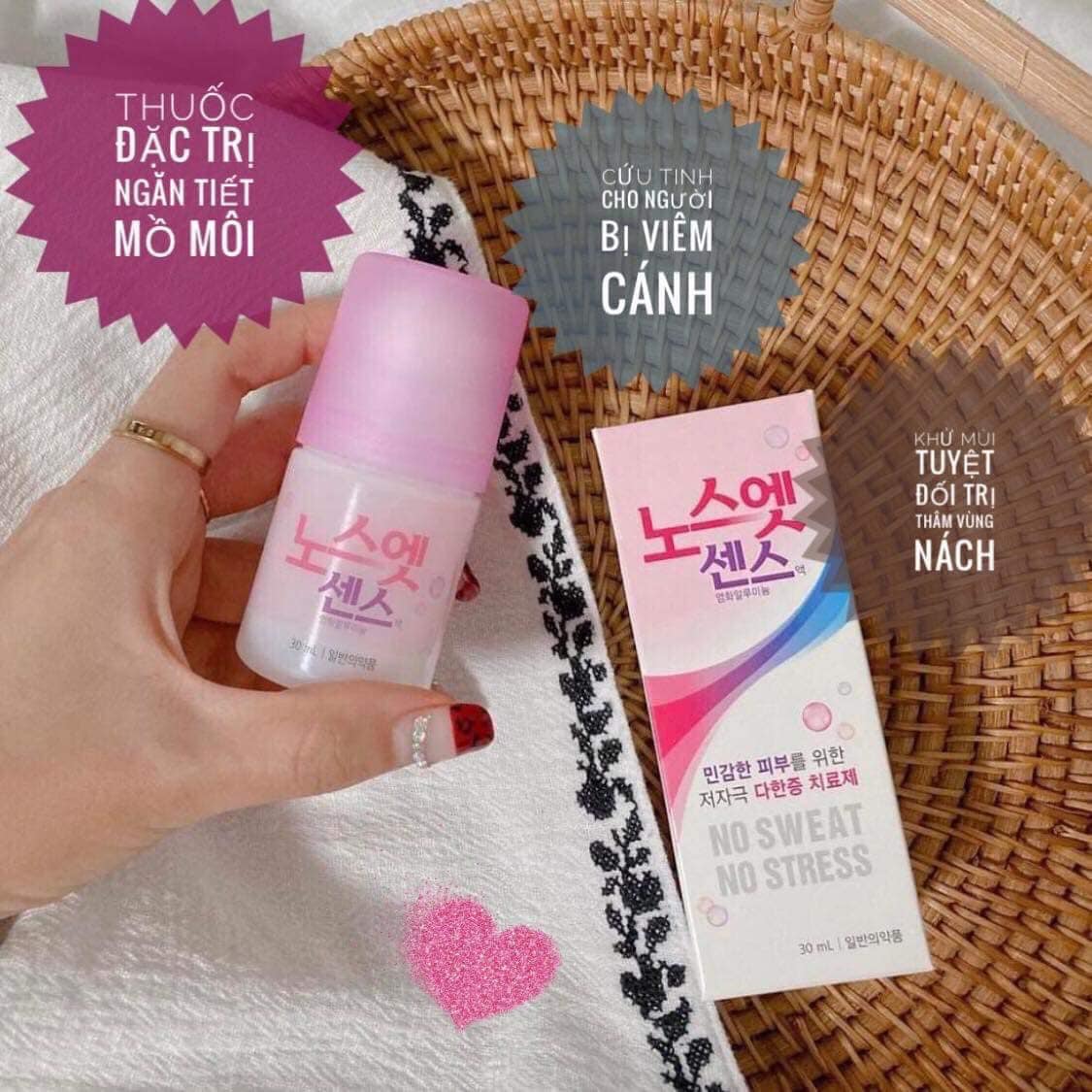 No Sweat No Stress Deodorant Roll On - Lăn Giảm Mồ Hôi