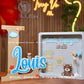 Name with Bear Stars theme