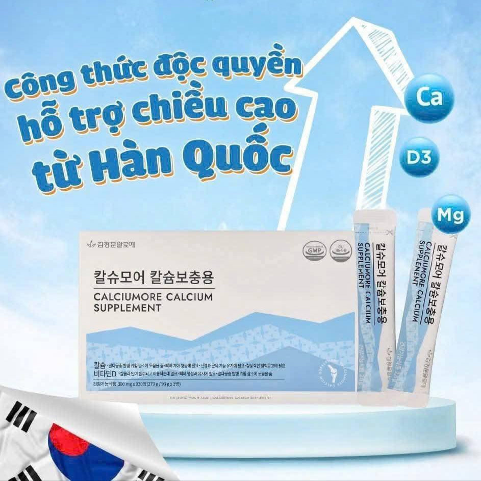 Calciumore Cacium Supplement Canxi Váng Sữa Hữu Cơ