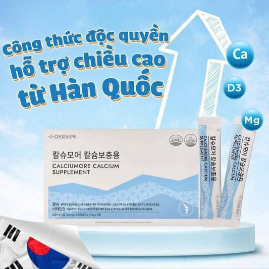 Calciumore Cacium Supplement Canxi Váng Sữa Hữu Cơ