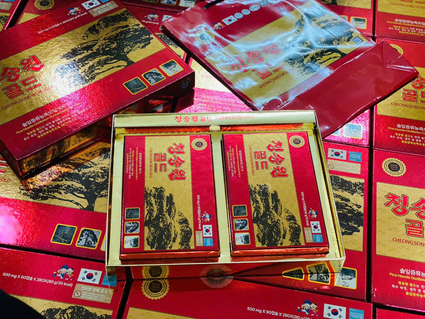 Tinh Dầu Thông Đỏ Chính Phủ Cheong Song Won Gold Bio Pharm