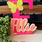 Name with Butterfly theme