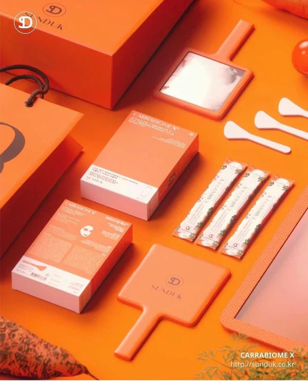 CARRABIOMEX Sunduk Jeju Fresh Bubble Pack - Mặt nạ sủi cà rốt