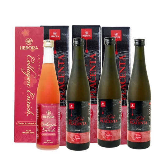 HEBORA Placenta - Mua 3 Placenta Tặng 1 Collagen