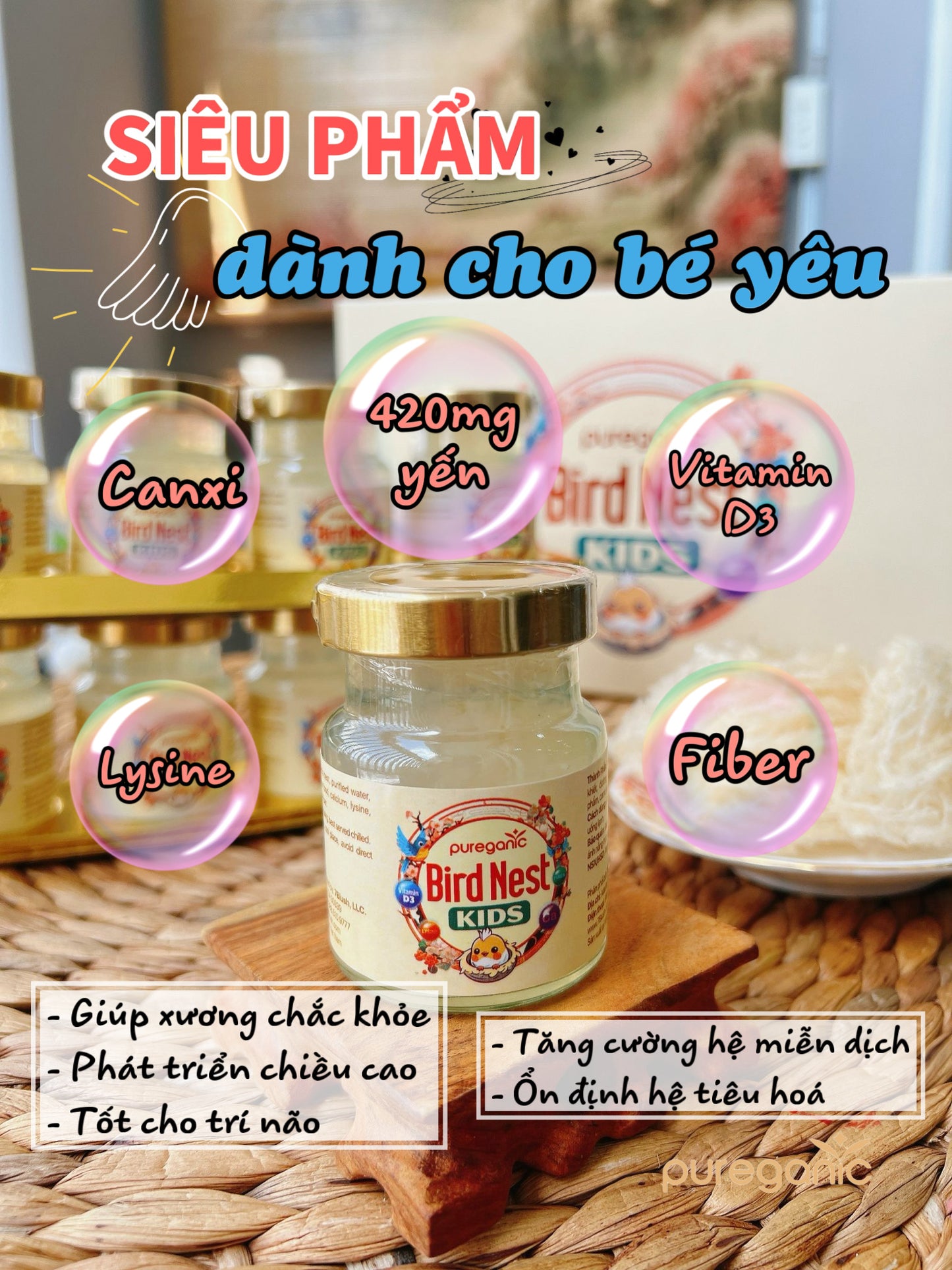 Yến Chưng Sẵn Kids