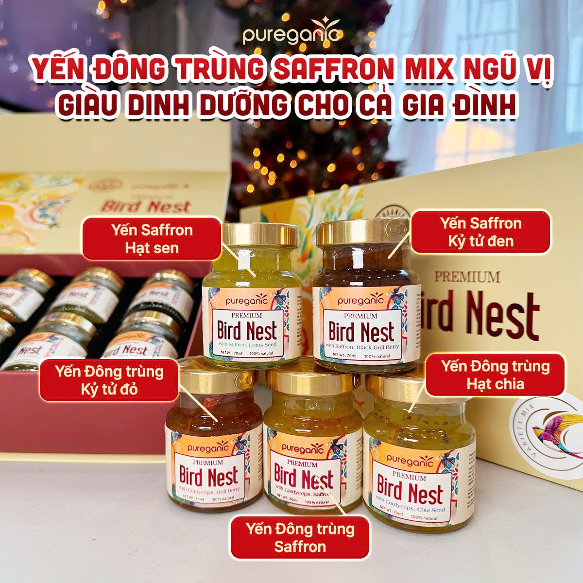 Yến Chưng Sẵn Mix Vị Ngẫu Nhiên