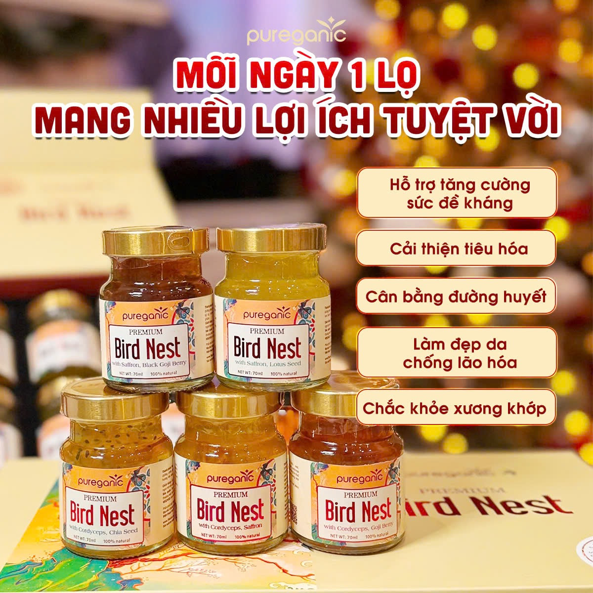 Yến Chưng Sẵn Mix Vị Ngẫu Nhiên