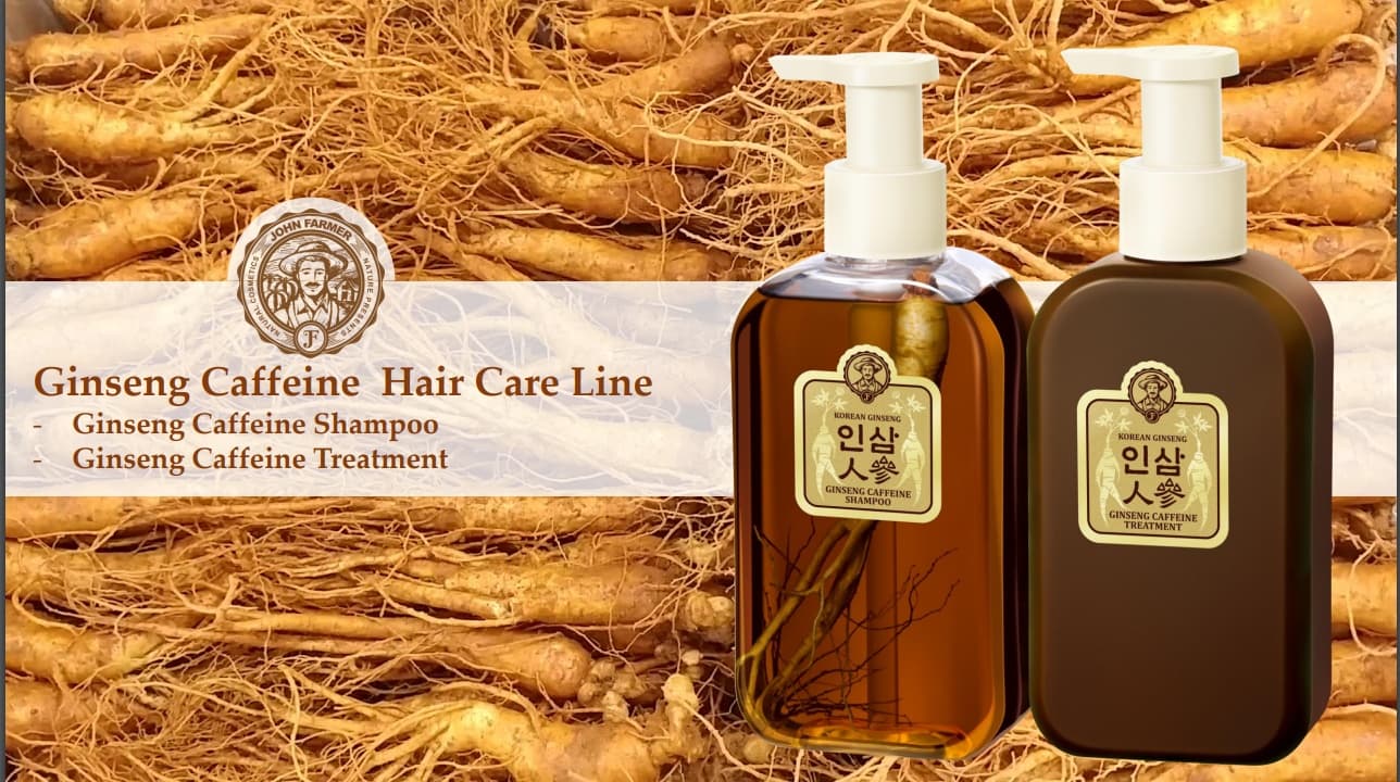 GINSENG CAFFEINE Hair Care - Gội xả nhân sâm cà phê