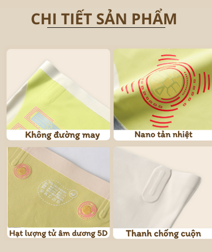 SPANDEX Quần Định Hình Siết Eo