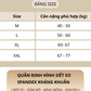 SPANDEX Quần Định Hình Siết Eo