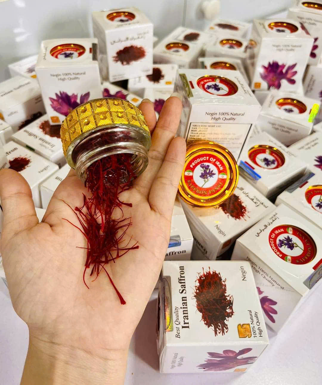 Iranian Saffron Negin Best Quality