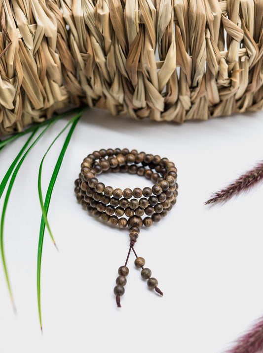 Vòng Trầm Hương Philippines 108 Hạt 6ly