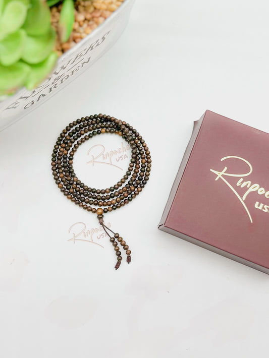 Vòng Trầm Hương Indonesia 216 Hạt 4ly