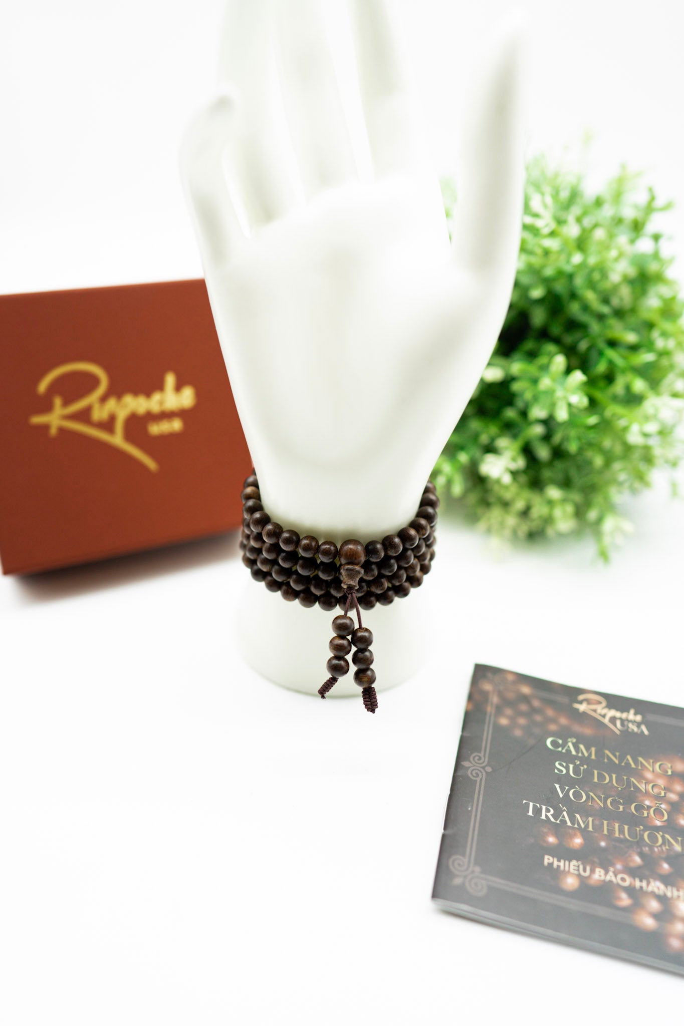 Vòng Trầm Hương Indonesia 108 Hạt