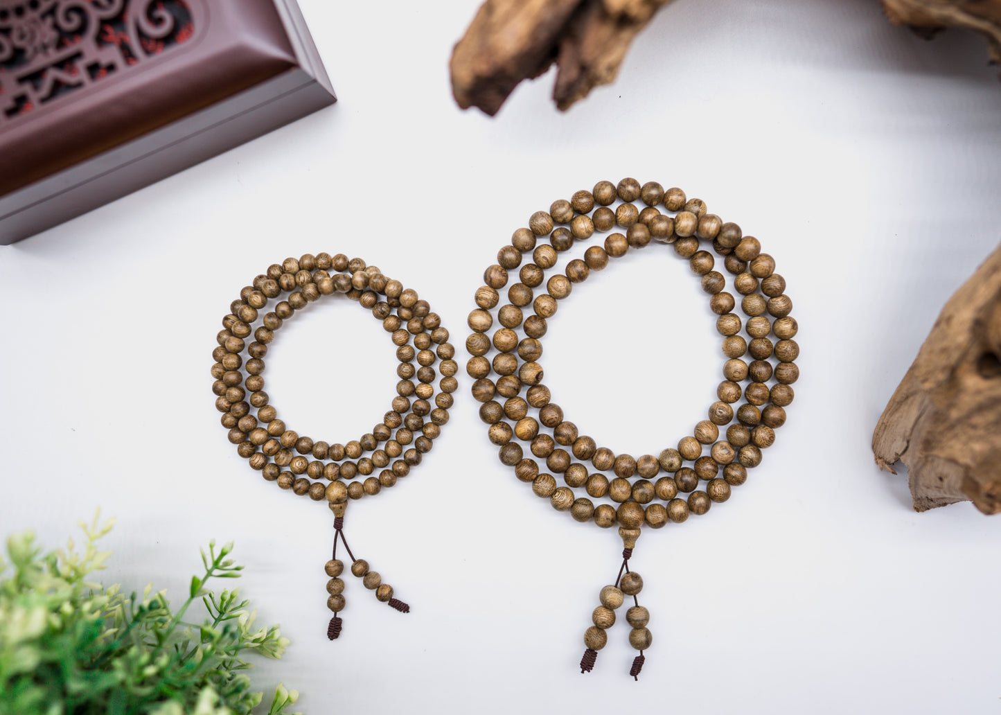 Vòng Trầm Hương Campuchia 108 Hạt