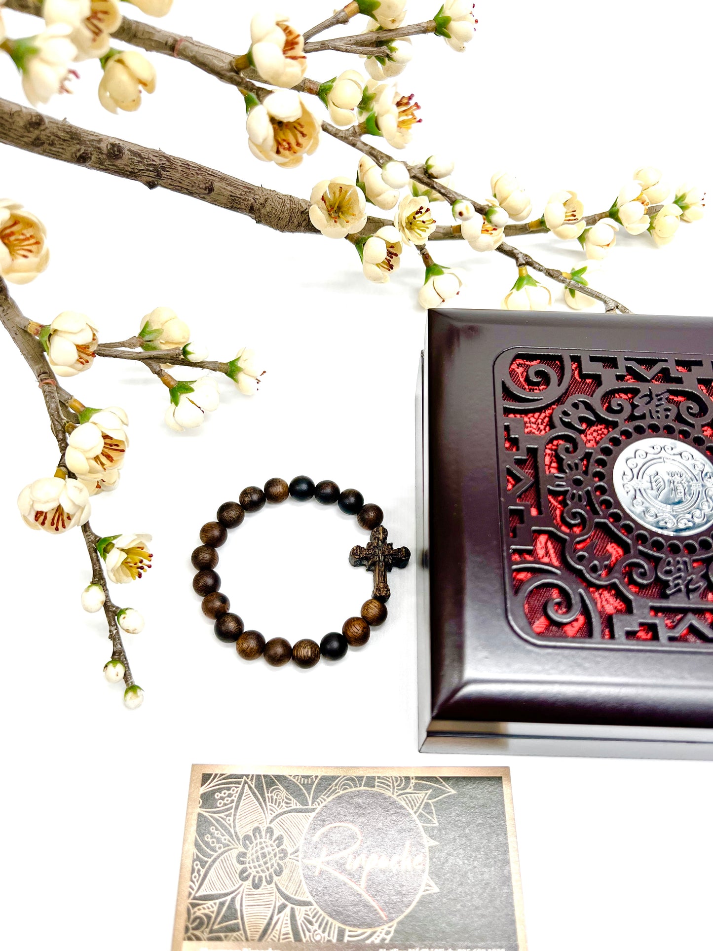 Vòng Tay Mân Côi Trầm Hương Indonesia