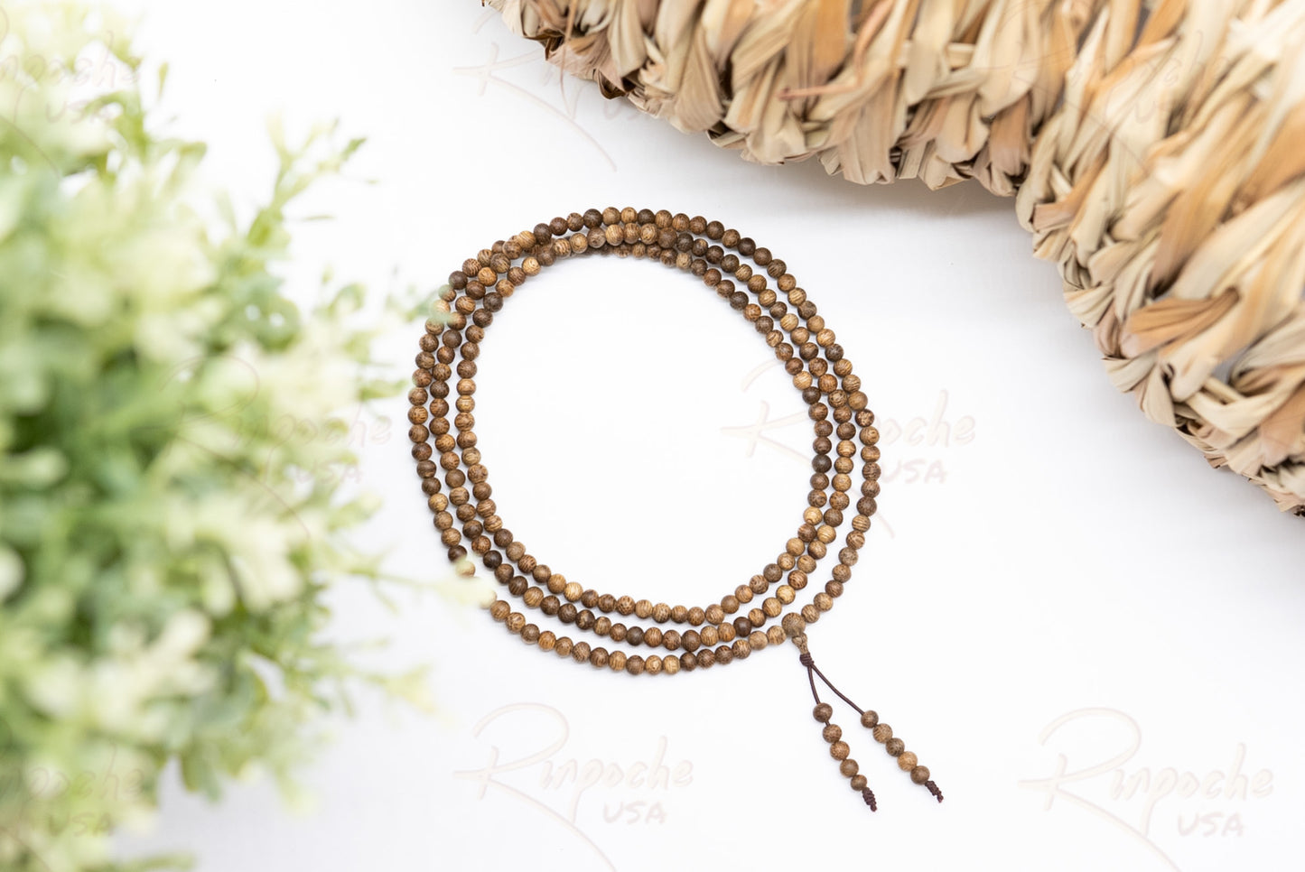 Vòng Trầm Hương Campuchia 216 Hạt 4ly