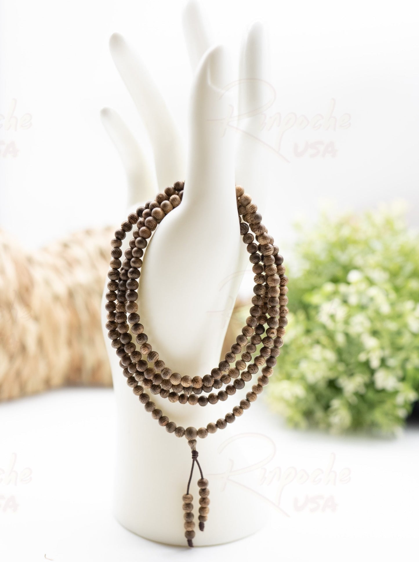 Vòng Trầm Hương Campuchia 216 Hạt 4ly