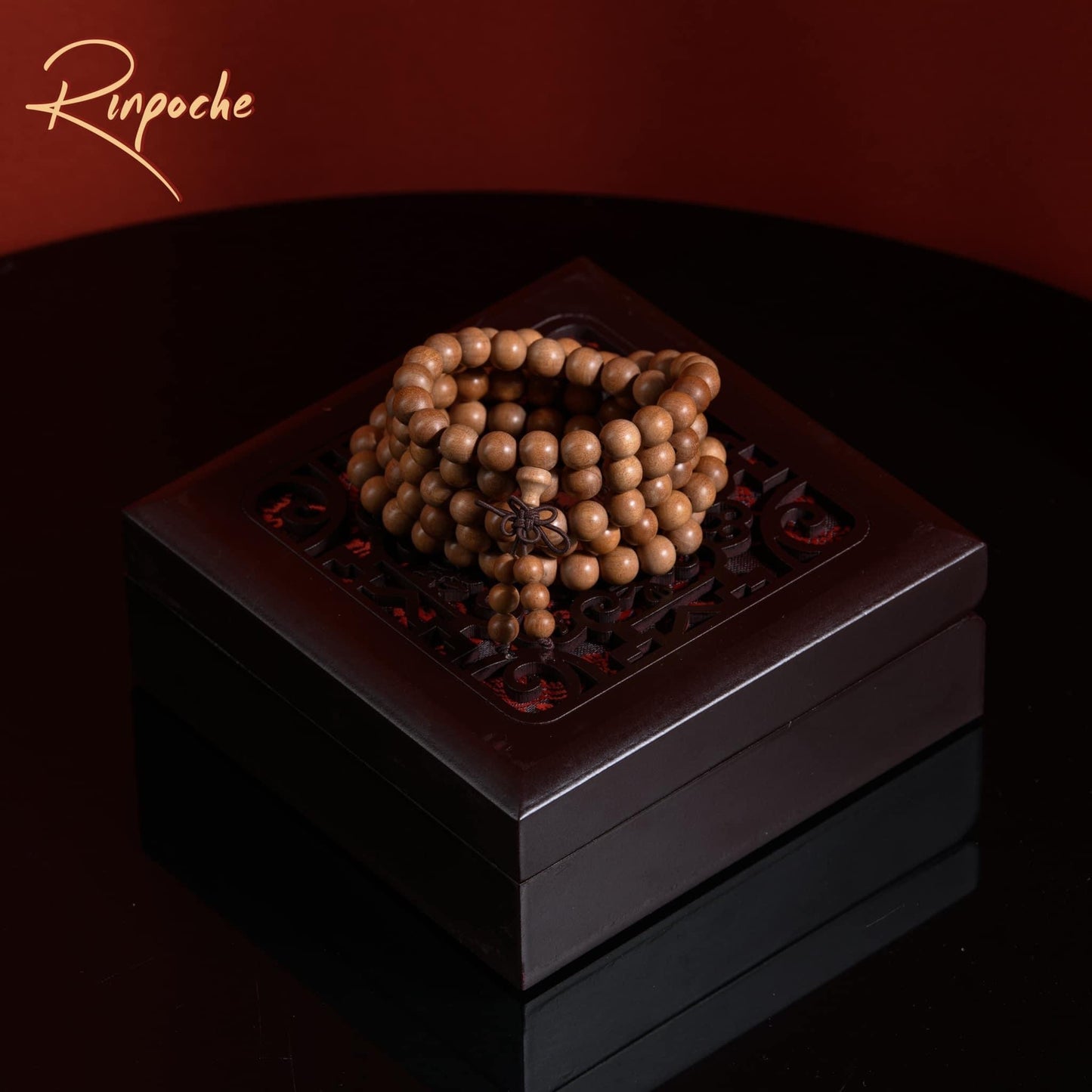 Vòng Đàn Hương Rinpoche ( 300 năm ) 108 hạt