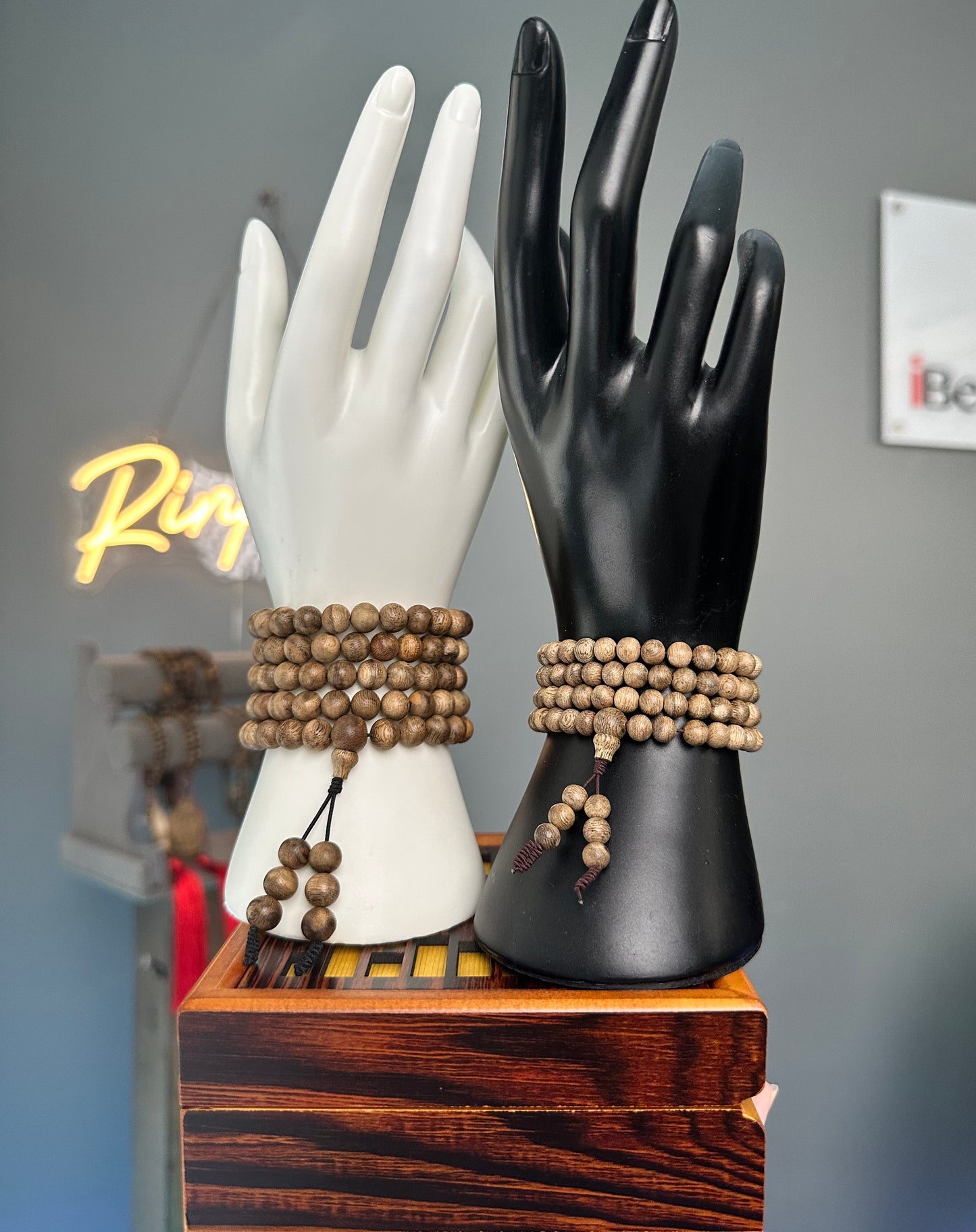 Vòng Trầm Hương Campuchia 108 Hạt